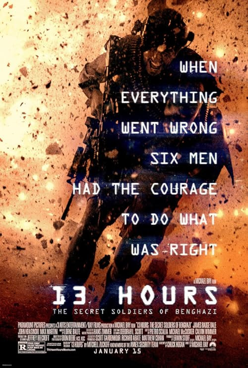 13 Hours: The Secret Soldiers of Benghazi movie poster