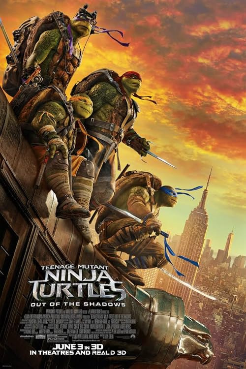 Teenage Mutant Ninja Turtles: Out of the Shadows movie poster