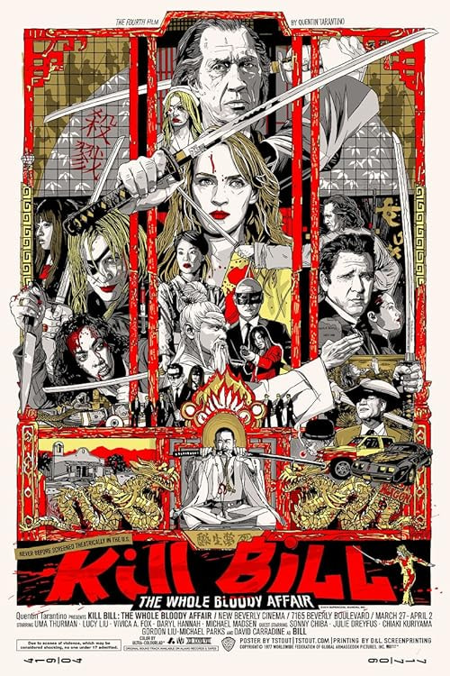 Kill Bill: The Whole Bloody Affair movie poster