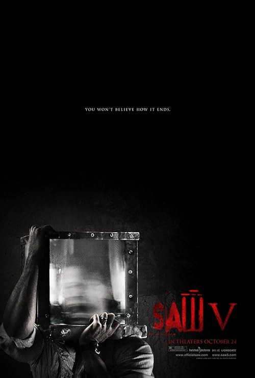 Saw V movie poster
