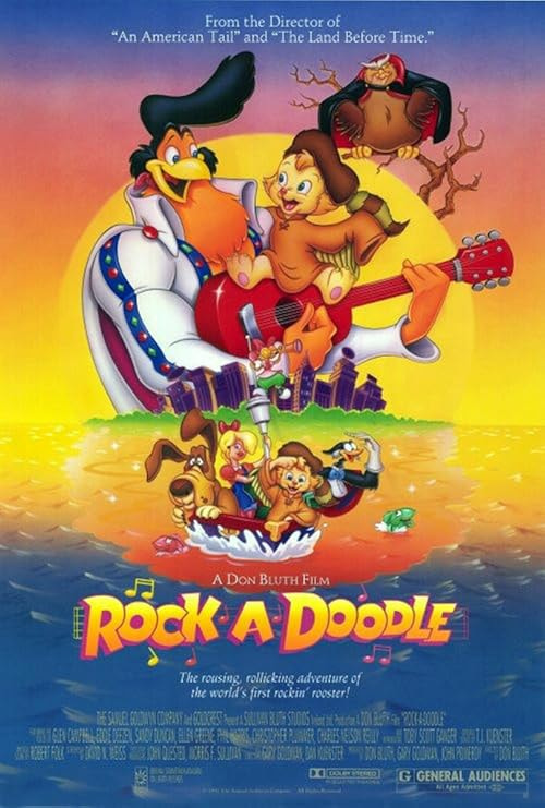 Rock-A-Doodle movie poster