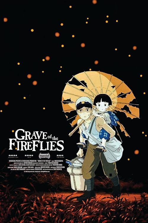 Grave of the Fireflies movie poster