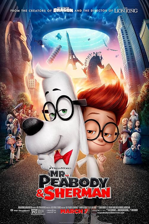 Mr. Peabody & Sherman movie poster