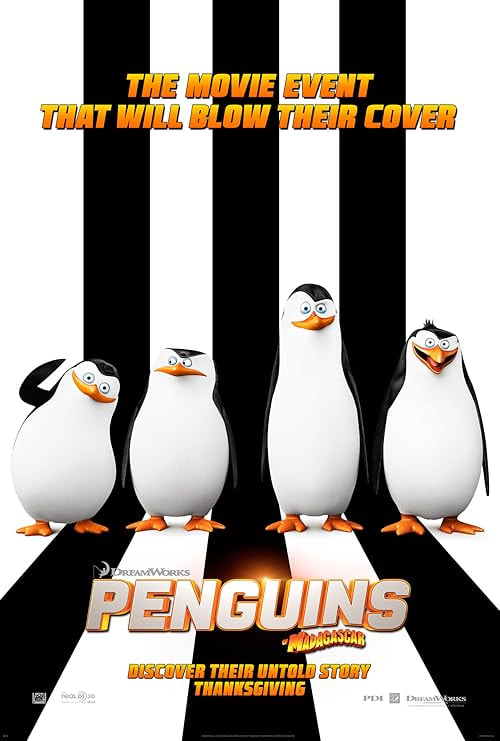 Penguins of Madagascar movie poster