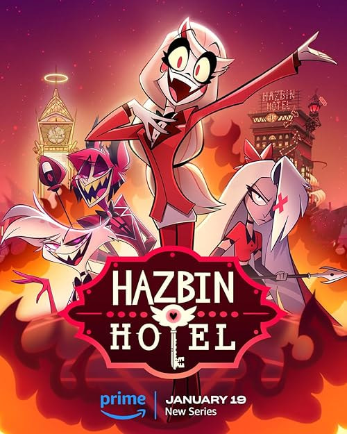Hazbin Hotel movie poster