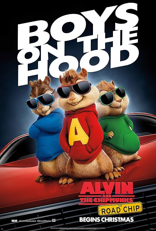 Alvin and the Chipmunks: The Road Chip movie poster