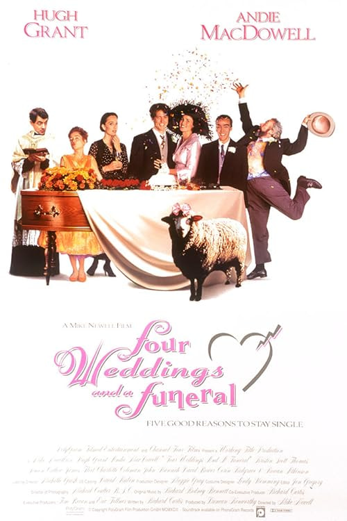 Four Weddings and a Funeral movie poster