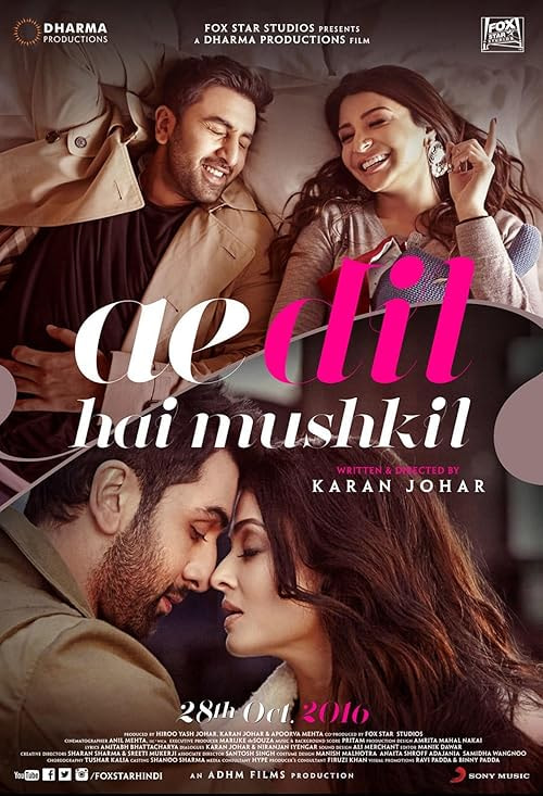 Ae Dil Hai Mushkil movie poster