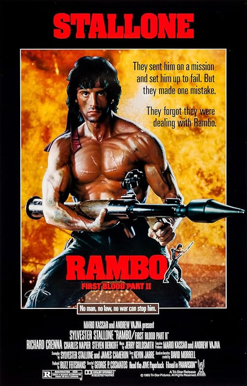 Rambo: First Blood Part II movie poster