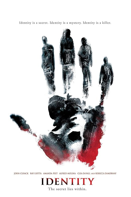 Identity movie poster