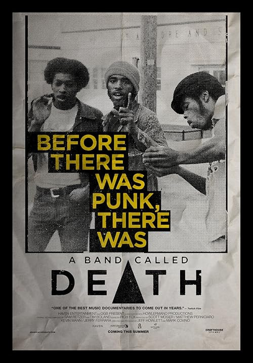 A Band Called Death movie poster