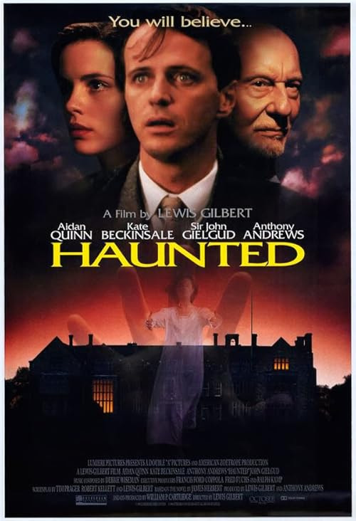 Haunted movie poster
