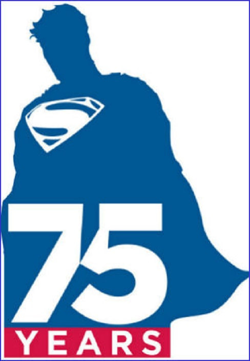 Superman 75th Anniversary movie poster