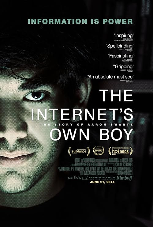 The Internet's Own Boy: The Story of Aaron Swartz movie poster