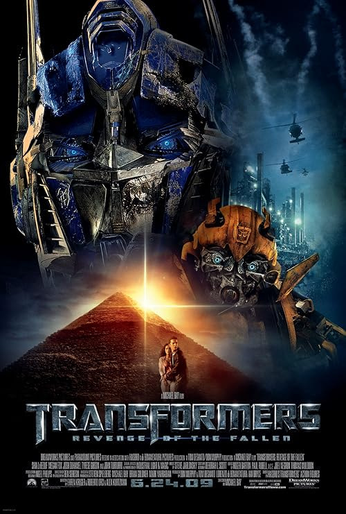 Transformers: Revenge of the Fallen movie poster