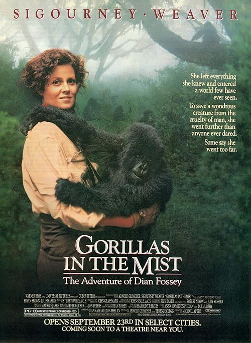 Gorillas in the Mist movie poster