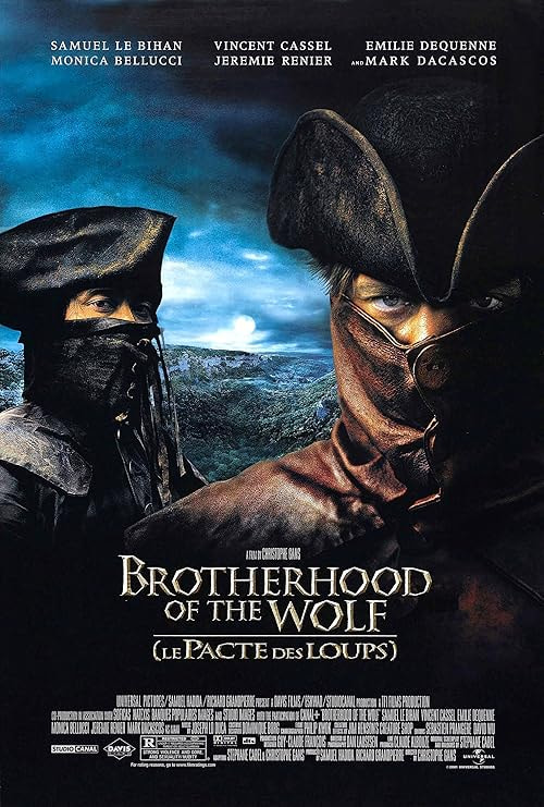 Brotherhood of the Wolf movie poster