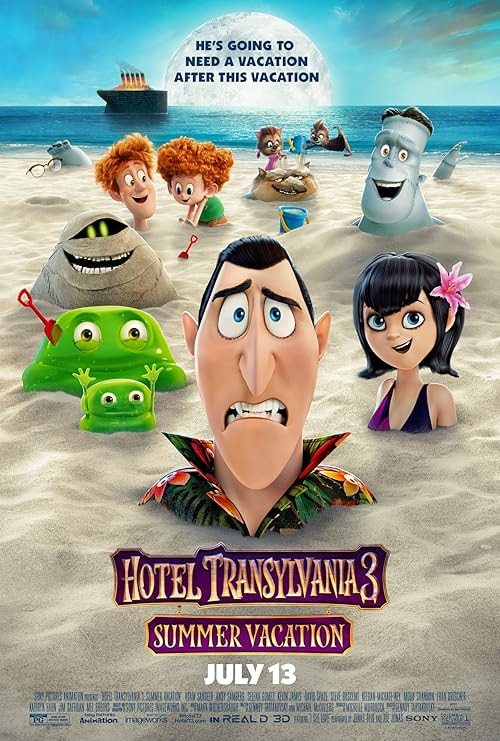 Hotel Transylvania 3: Summer Vacation movie poster