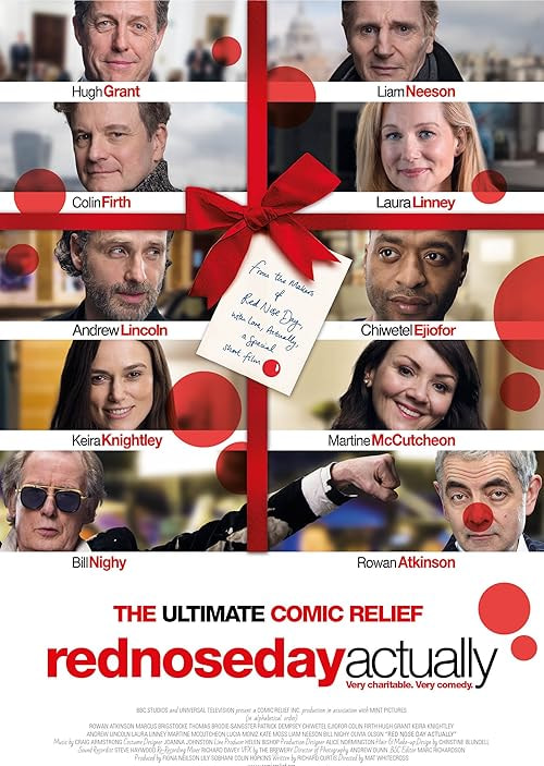 Red Nose Day Actually movie poster