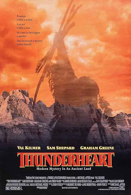 Thunderheart movie poster