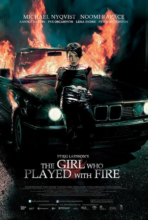 The Girl Who Played with Fire movie poster