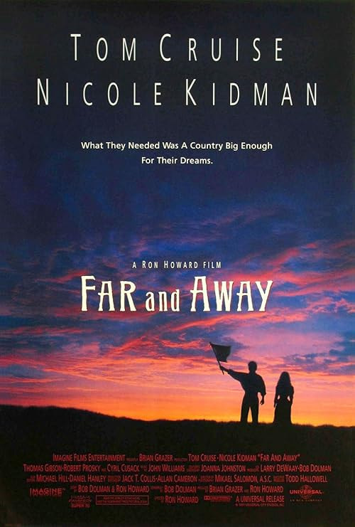 Far and Away movie poster