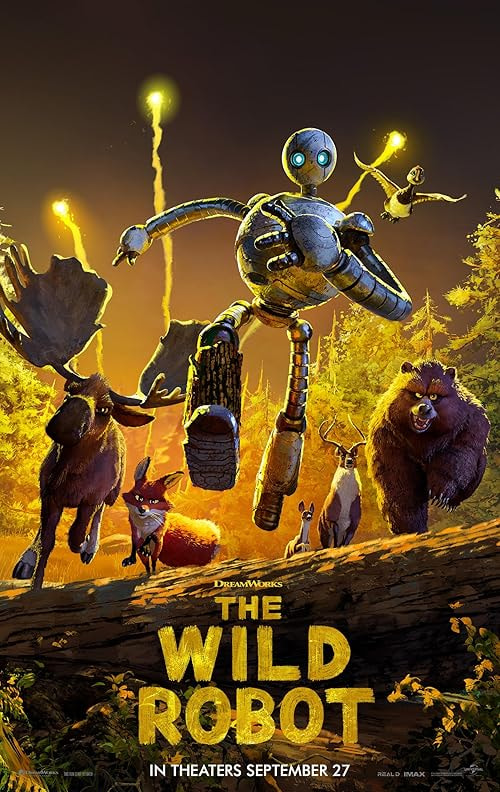 The Wild Robot movie poster