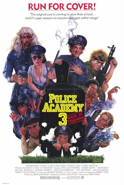 Police Academy 3: Back in Training movie poster
