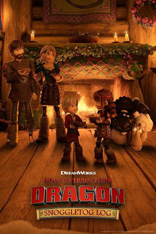 How to Train Your Dragon: Snoggletog Log movie poster