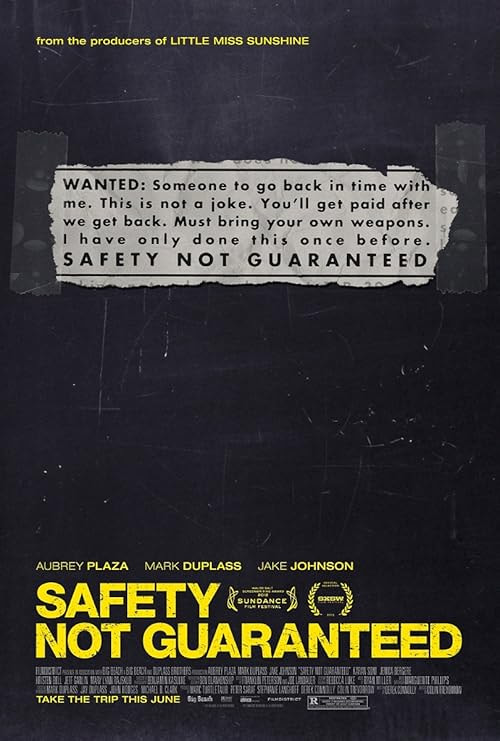 Safety Not Guaranteed movie poster