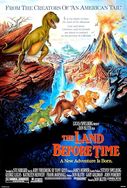 The Land Before Time movie poster
