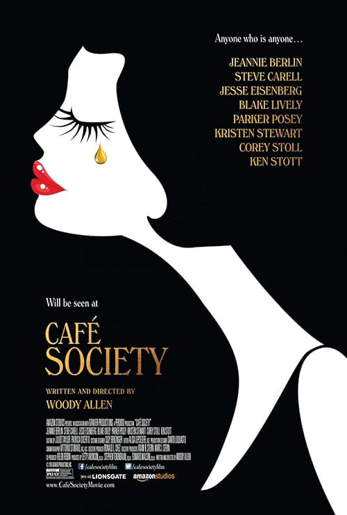 Café Society movie poster