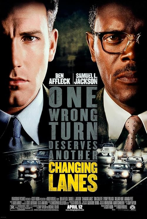 Changing Lanes movie poster