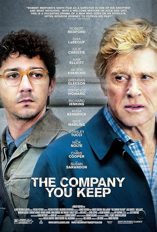 The Company You Keep movie poster
