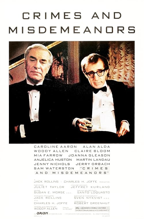 Crimes and Misdemeanors movie poster