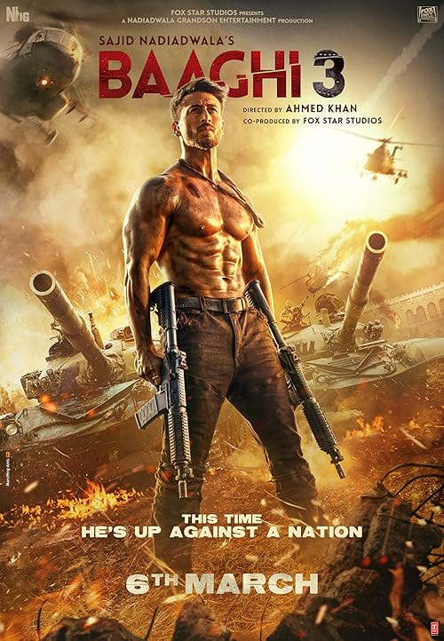 Baaghi 3 movie poster