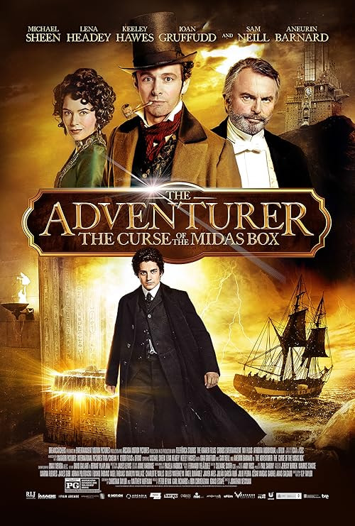 The Adventurer: The Curse of the Midas Box movie poster