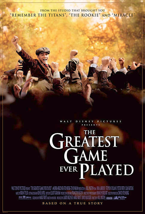 The Greatest Game Ever Played movie poster