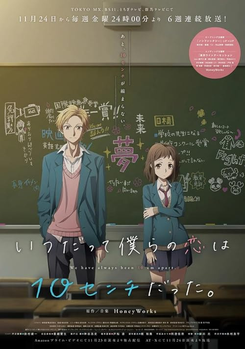 Our love has always been 10cm apart. movie poster