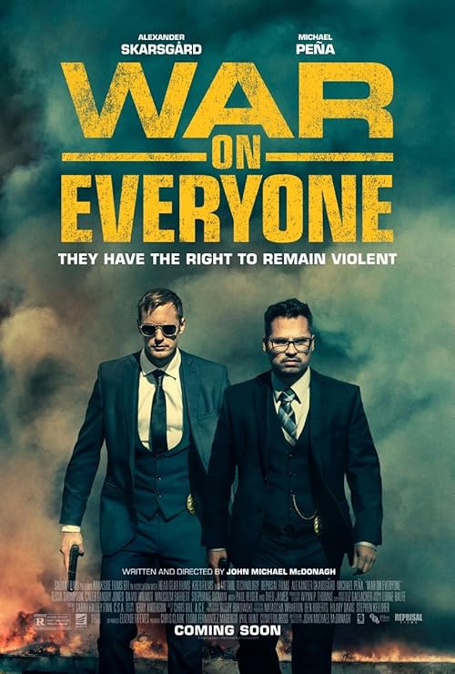 War on Everyone movie poster