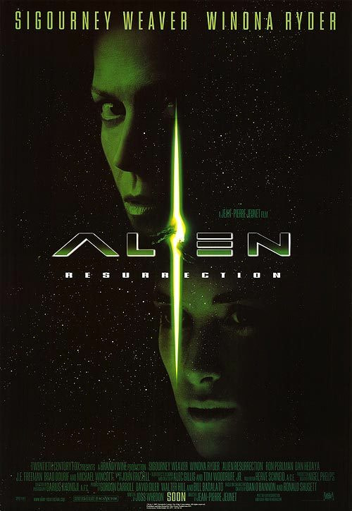 Alien Resurrection movie poster