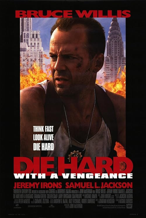 Die Hard with a Vengeance movie poster