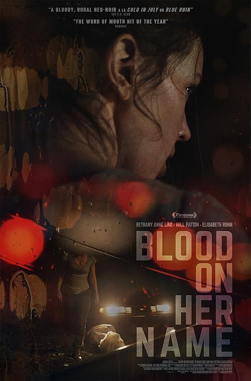 Blood on Her Name movie poster
