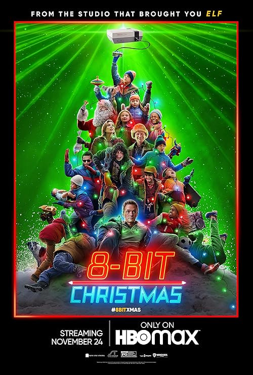 8-Bit Christmas movie poster