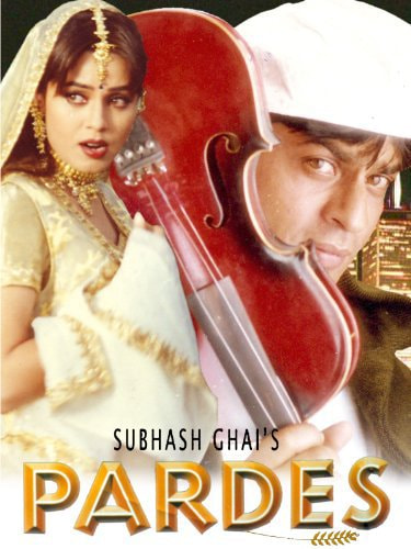 Pardes movie poster