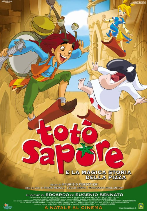 Totò Sapore e la magica storia della pizza movie poster
