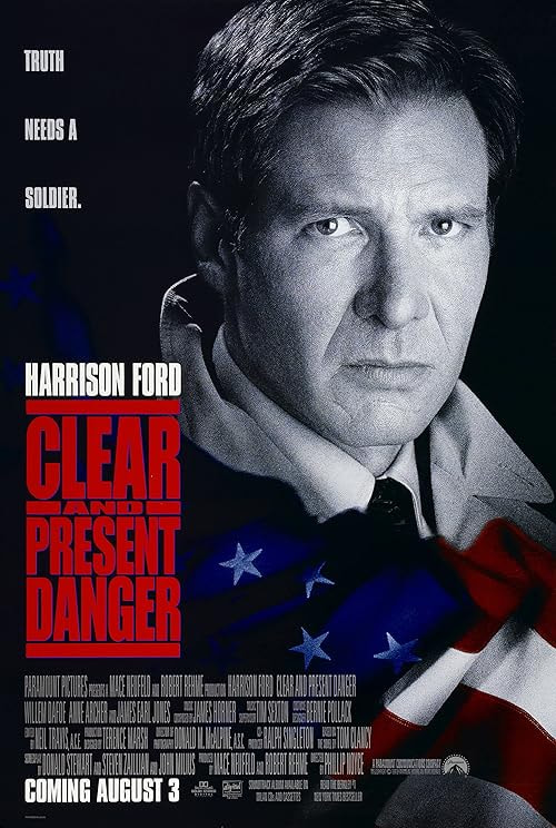 Clear and Present Danger movie poster
