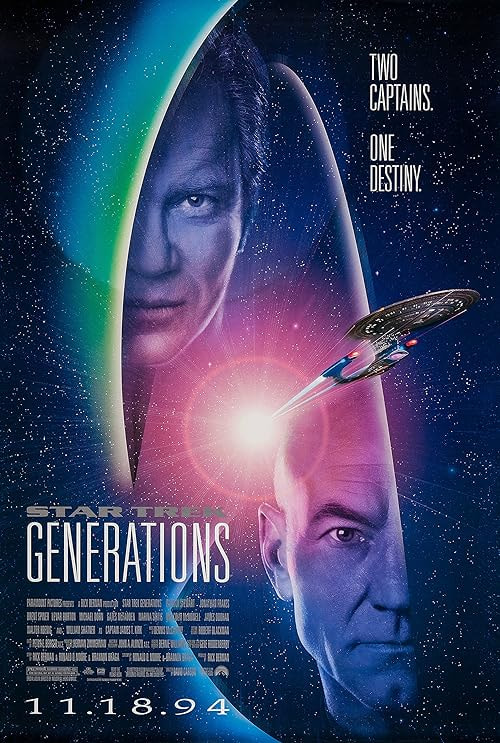 Star Trek: Generations movie poster