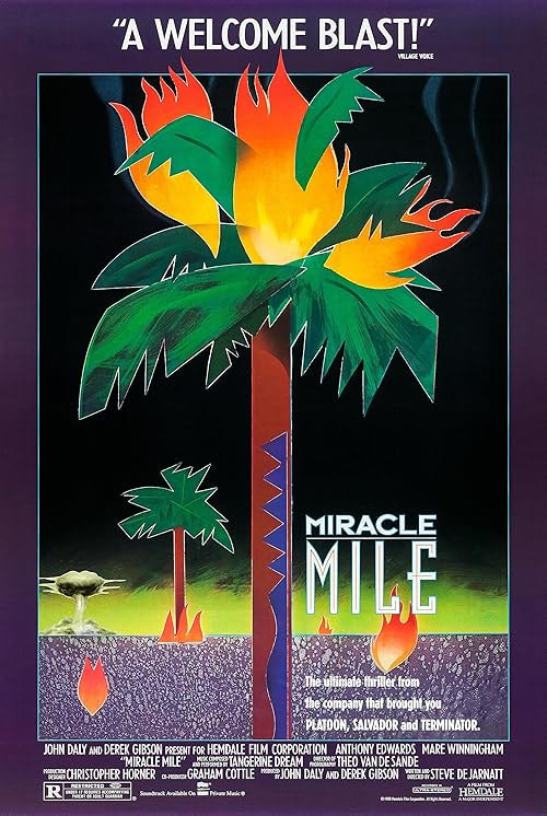 Miracle Mile movie poster