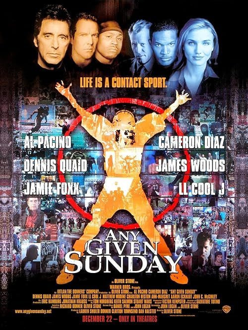 Any Given Sunday movie poster